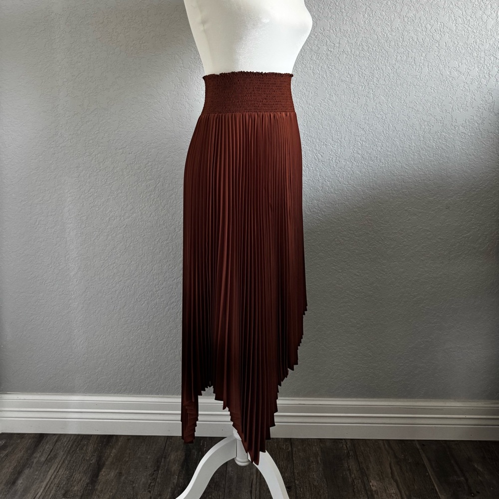 NWOT A.L.C. Demi skirt caramel sz 4 $595 - Picture 10 of 13